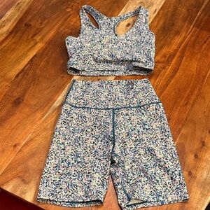 Sage Collective Sports top & Shorts